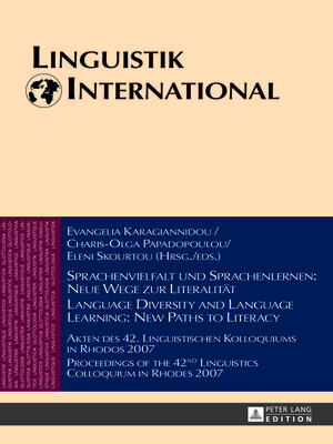 cover image of Sprachenvielfalt und Sprachenlernen